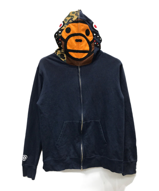 [Pre-owned] A BATHING APE SHARK FULL ZIP HOODIE 002ZPH201016X