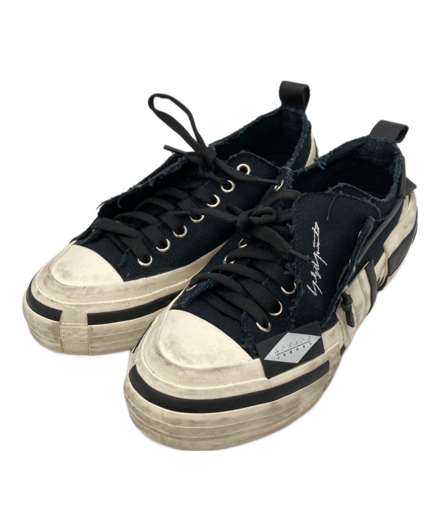 [Pre-owned] YOHJI YAMAMOTO  Layered low-top sneakers