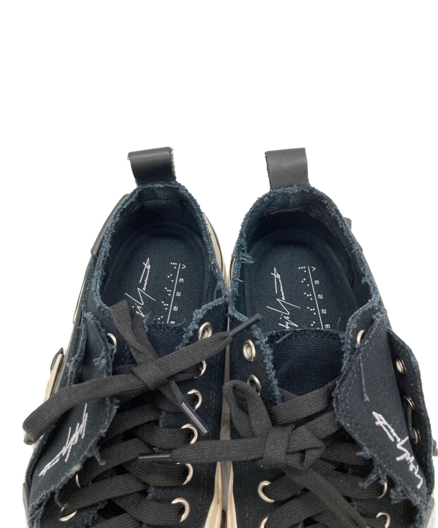 [Pre-owned] YOHJI YAMAMOTO  Layered low-top sneakers