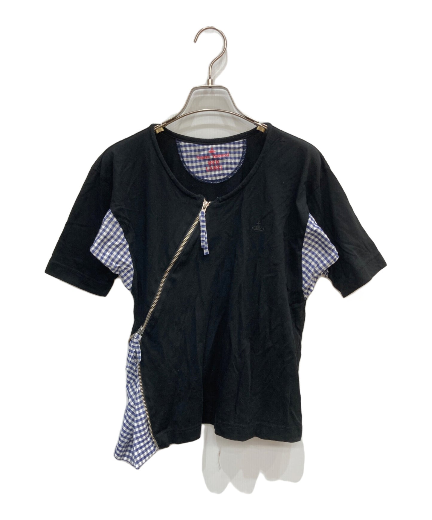 [Pre-owned] Vivienne Westwood RED LABEL Docking Zip T-Shirt