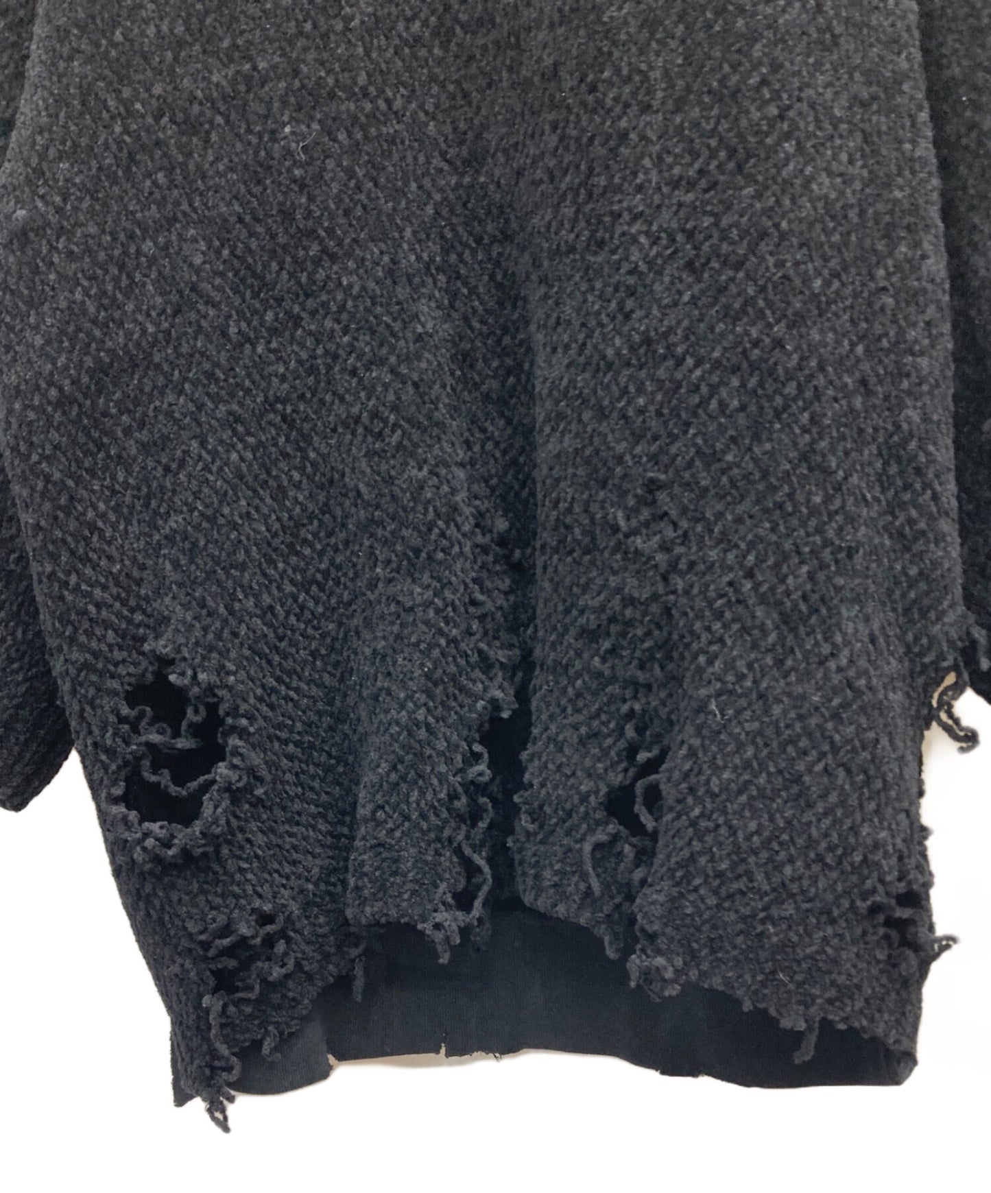 [Pre-owned] UNDERCOVER Nylon wool knit pullover top UC2C4912
