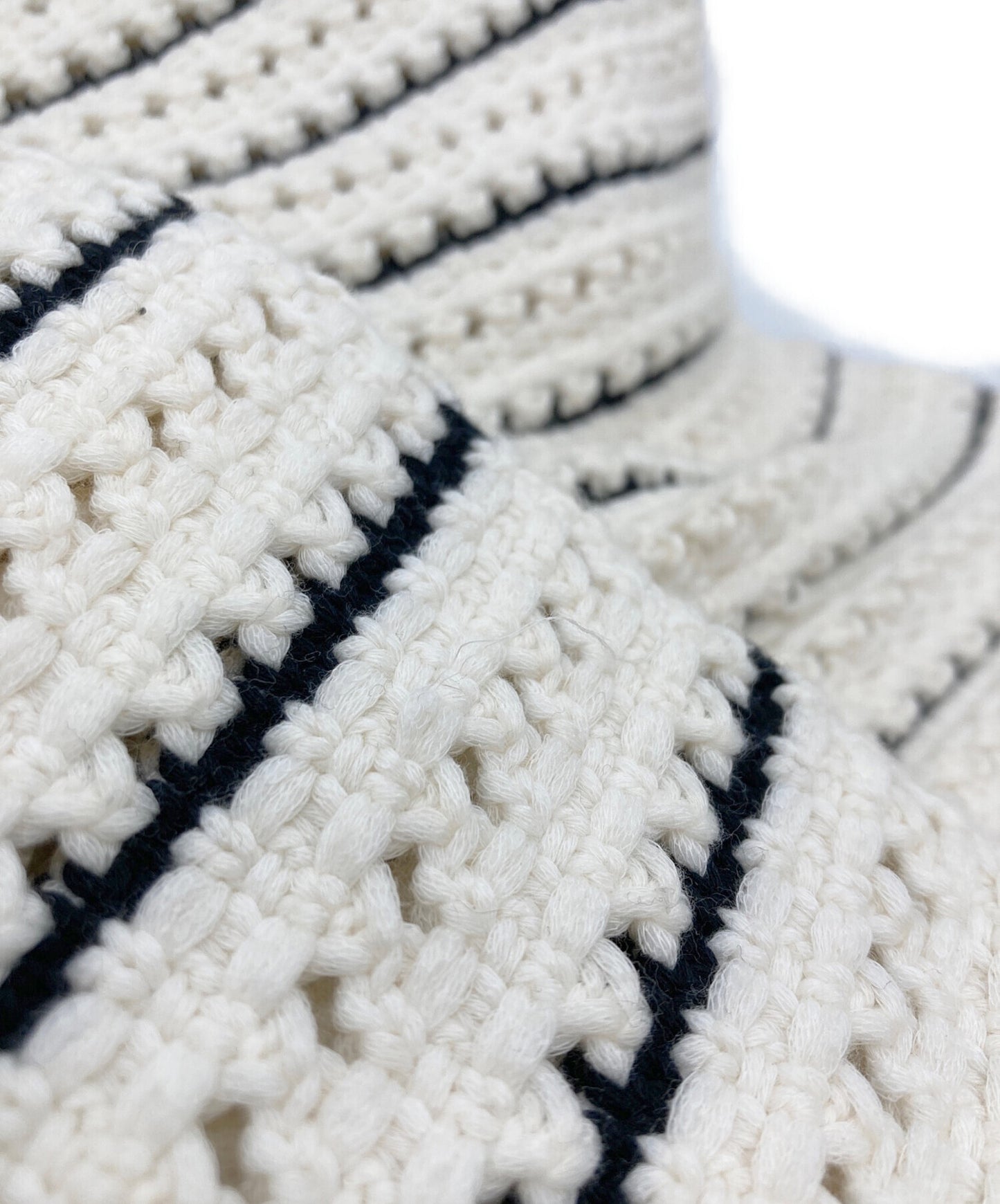 [Pre-owned] GUCCI Faux pearl knit top 434203-X7448