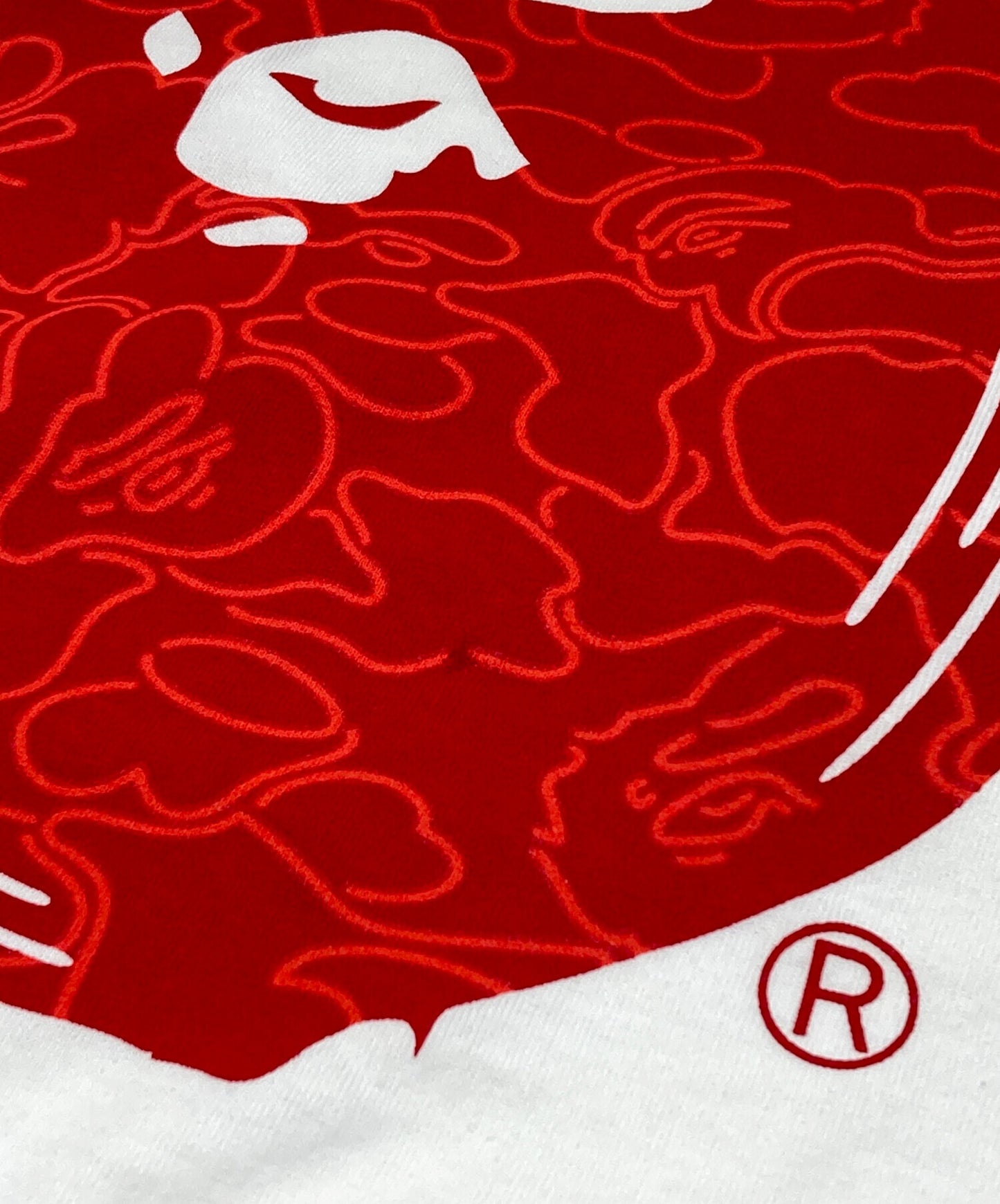 [Pre-owned] A BATHING APE 30th Anniversary Logo Print T-Shirt 001TEJ701001F