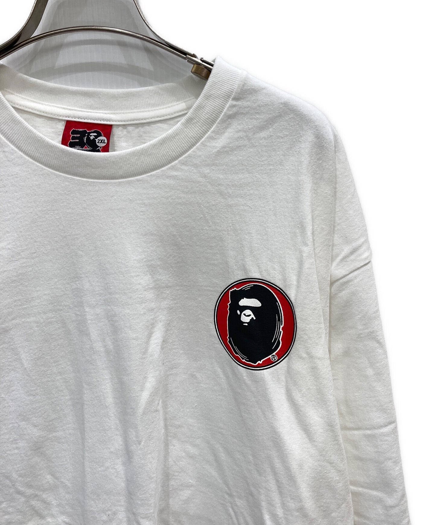 [Pre-owned] A BATHING APE 30th Anniversary Logo Print T-Shirt