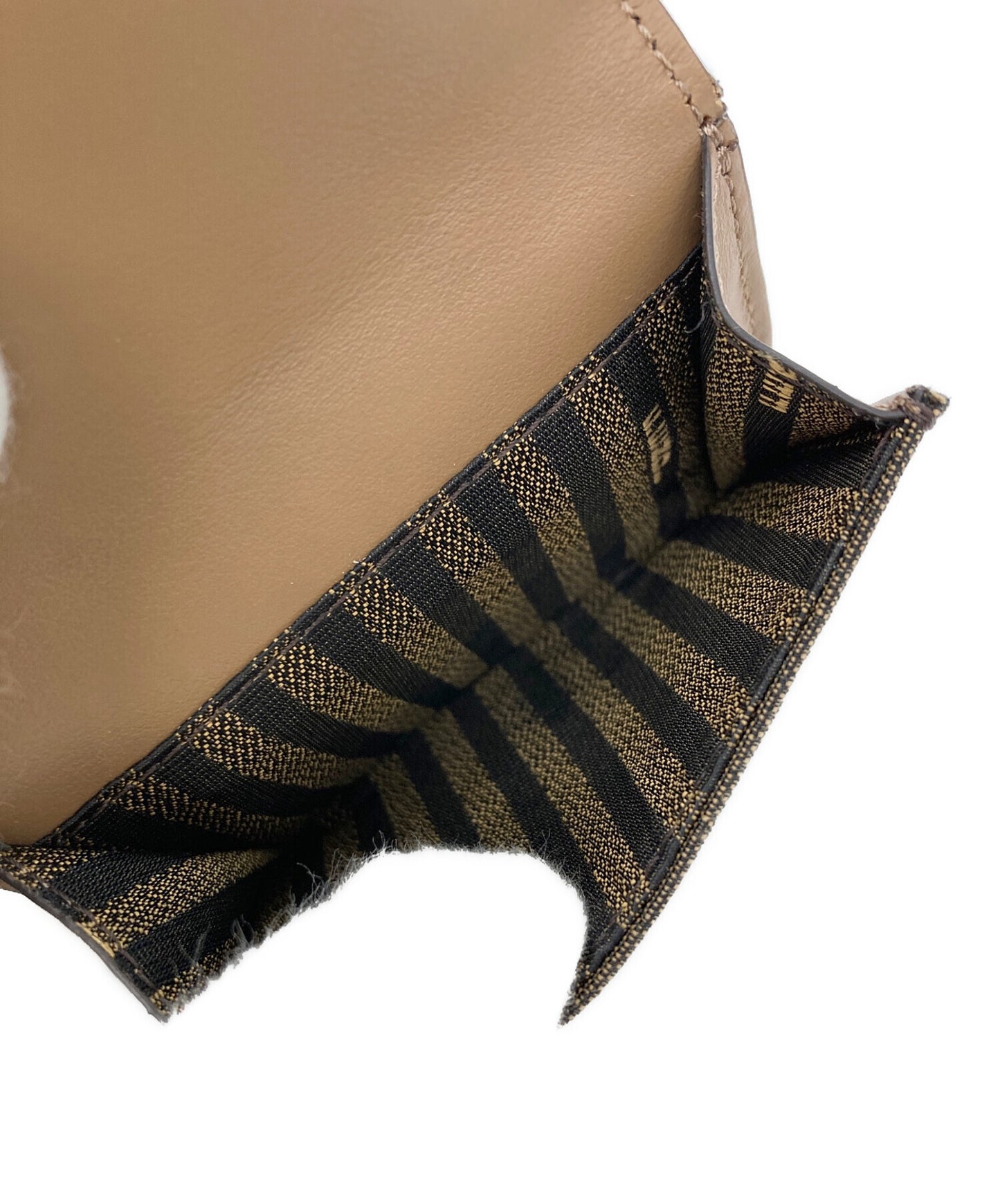 [Pre-owned] FENDI BAGUETTE Baguette three-fold wallet 8M0395 A98P F0A6E