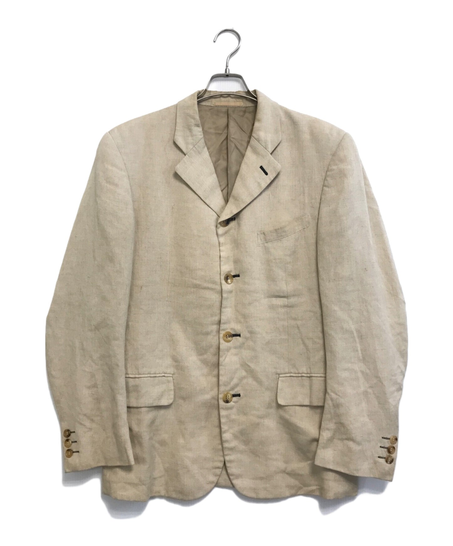 [Pre-owned] COMME des GARCONS HOMME PLUS Linen Tailored Jacket PJ-10038S