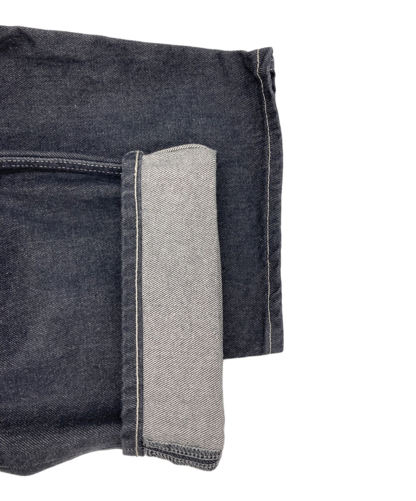 [Pre-owned] Graphpaper Gray Tone Cone Denim Two-Tuck Pants GM252-40067RB