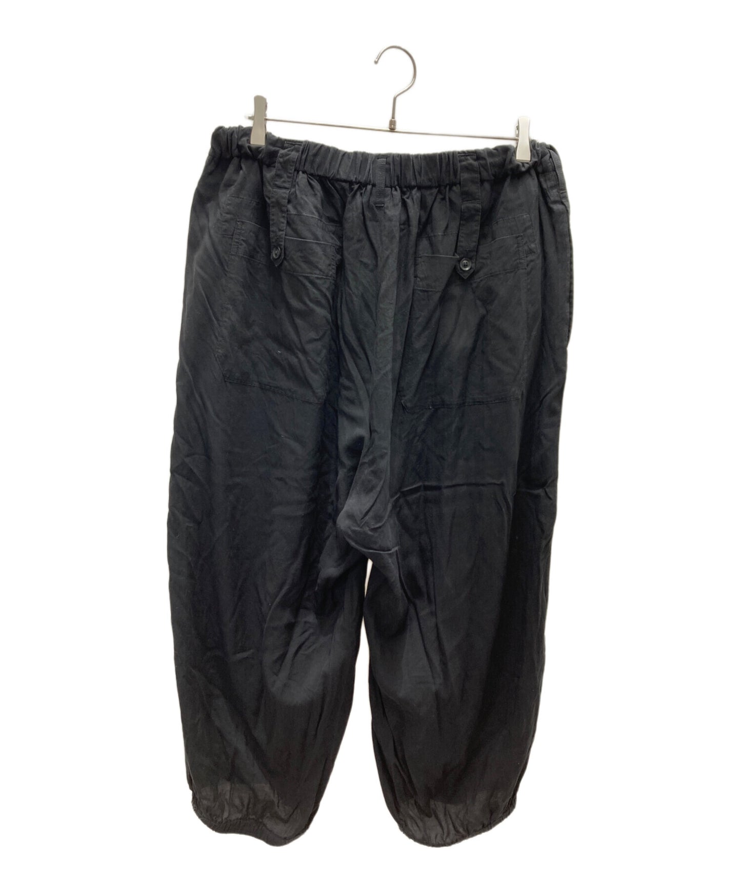 [Pre-owned] Yohji Yamamoto pour homme G-Gathered pants with tabs HN-P32-222