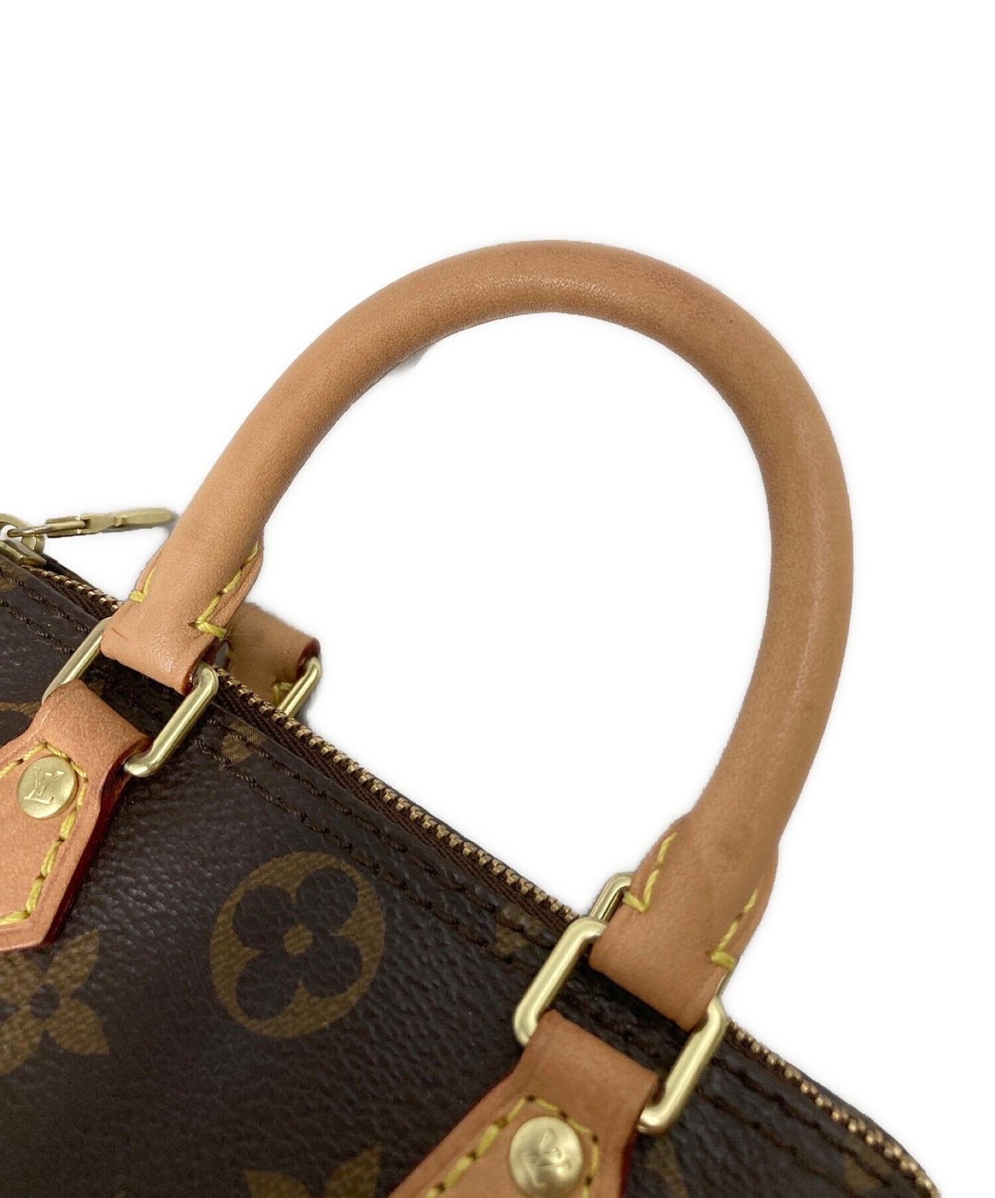 [Pre-owned] LOUIS VUITTON 2-way bag Nano Speedy M61252 Monogram Boston bag Shoulder bag M61252