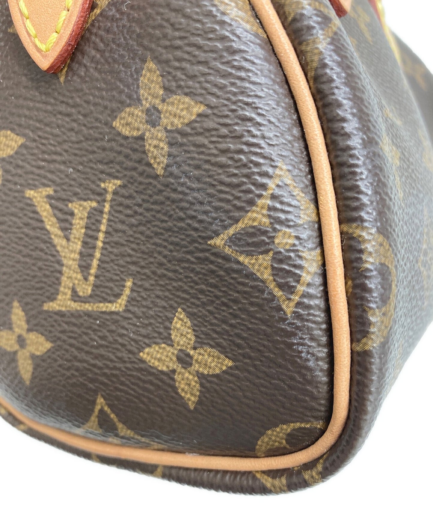 [Pre-owned] LOUIS VUITTON 2-way bag Nano Speedy M61252 Monogram Boston bag Shoulder bag M61252