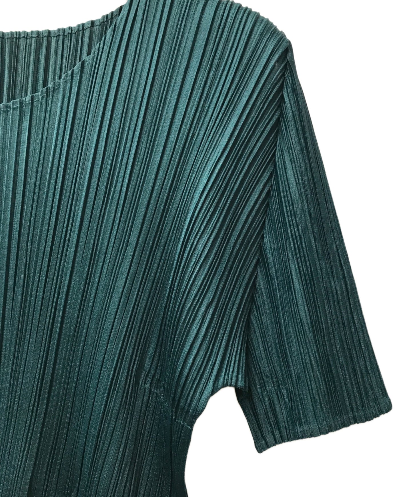 [Pre-owned] PLEATS PLEASE Pleated Cut and Sew PLEATS PLEASE Pleats PLEASE Short Sleeve Short Sleeve ISSEYMIYAKE ISSEYMIYAKE Crew Neck Made in Japan PP31JK151 PP31JK151