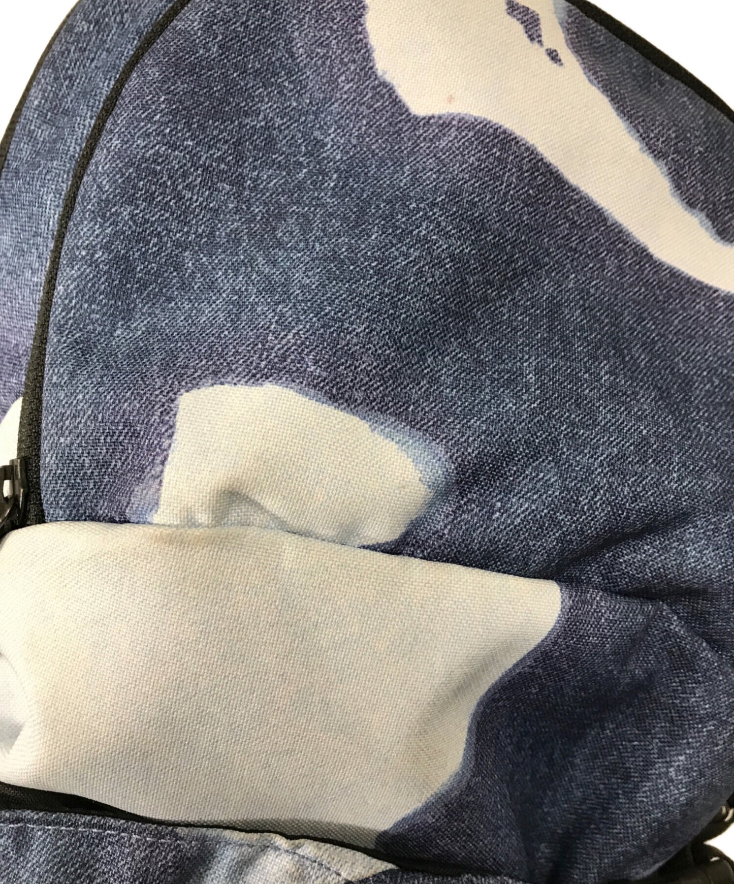 [Pre-owned] SUPREME Bleached Denim Print Pocono Backpack THE NORTH FACE Supreme The North Face Supreme TNF 21AW Fall/Winter 21 NM72155I NM72155I