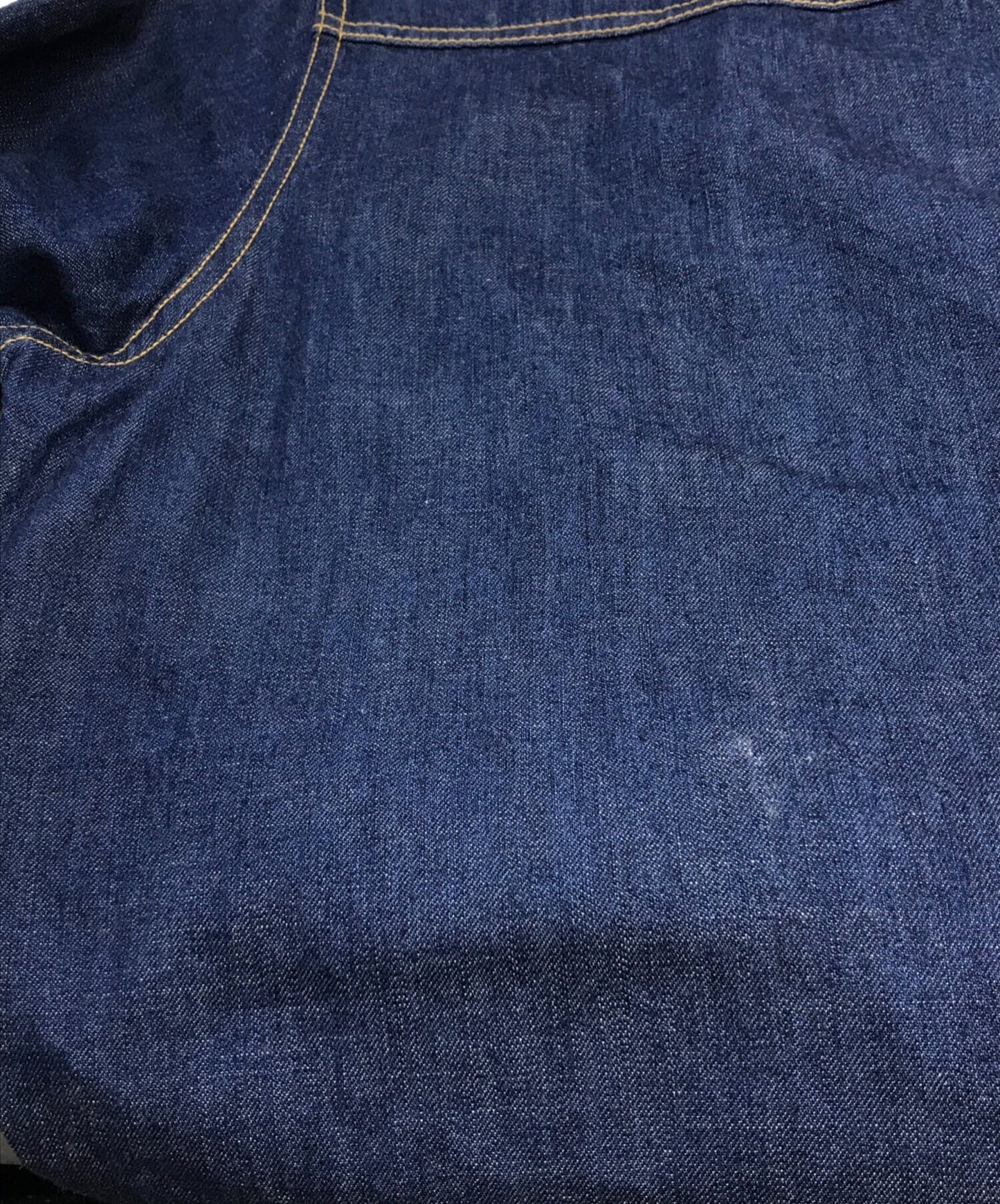 [Pre-owned] Needles lace-up denim shirt