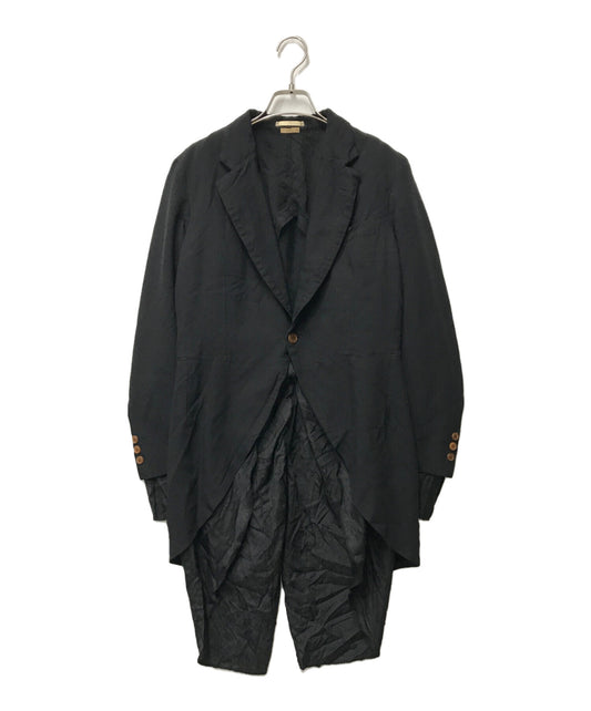[Pre-owned] COMME des GARCONS HOMME PLUS 14SS incubation period poly shrink-wrapped tail jacket, envy layered coat PM-J031