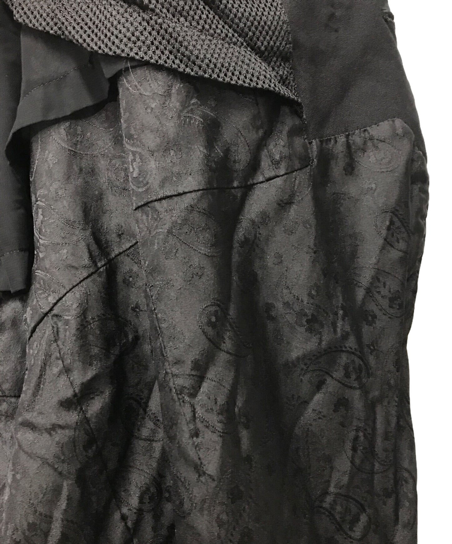 [Pre-owned] COMME des GARCONS HOMME PLUS 14SS incubation period poly shrink-wrapped tail jacket, envy layered coat PM-J031