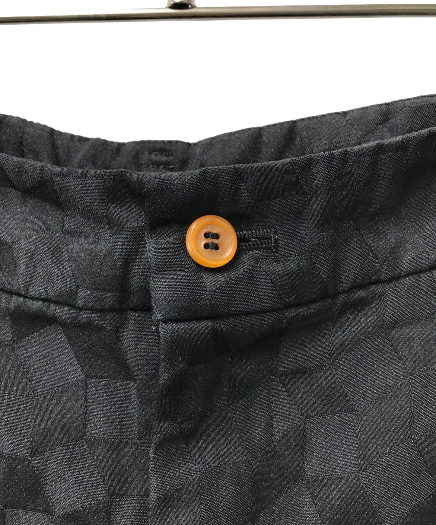 [Pre-owned] COMME des GARCONS COMME des GARCONS Jacquard Tucked Wide Pants / RN-S008 / AD2014 / Half Pants / Archive RN-S008