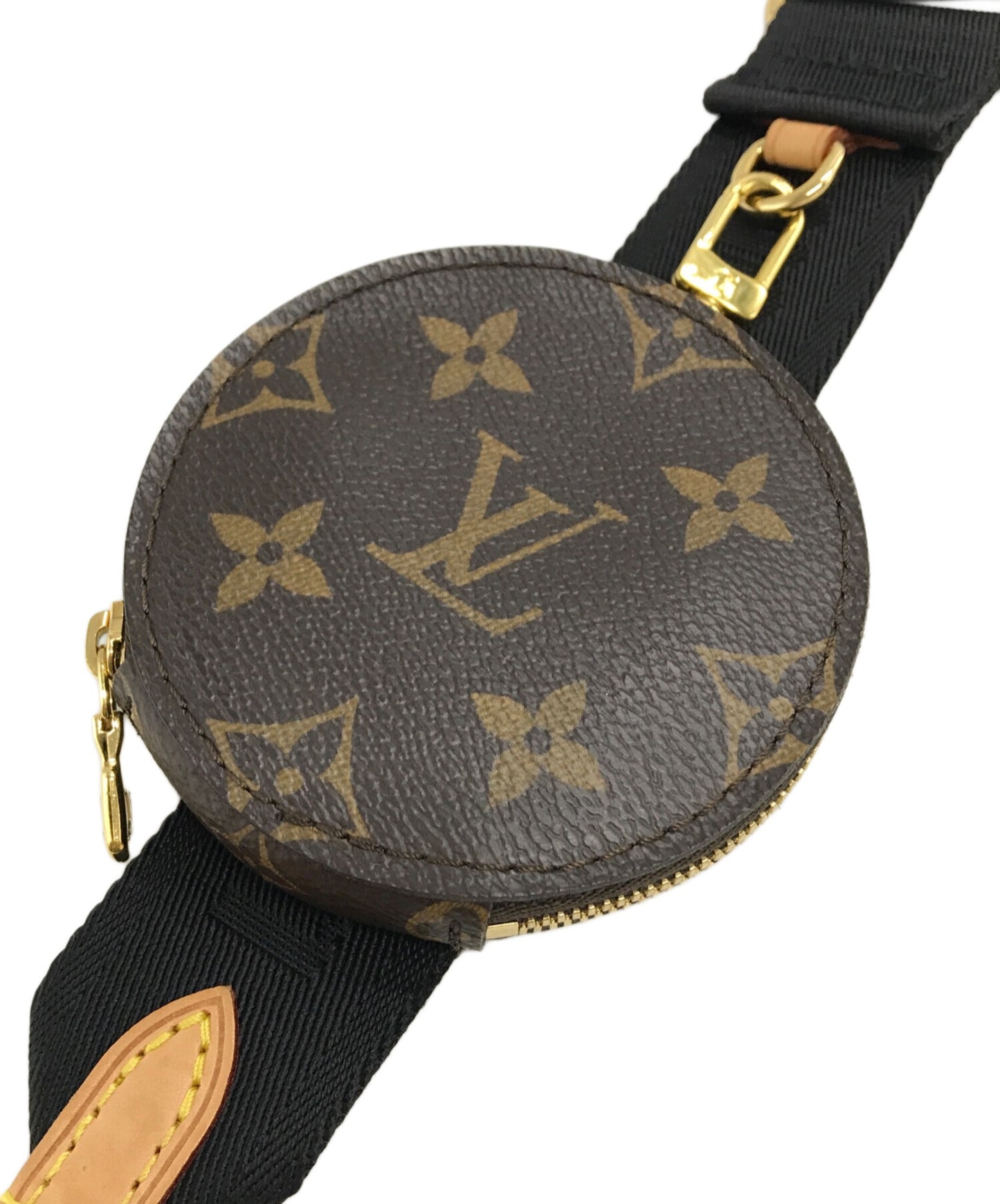 [Pre-owned] LOUIS VUITTON Shoulder strap (width 4CM) J02493 Monogram J02493