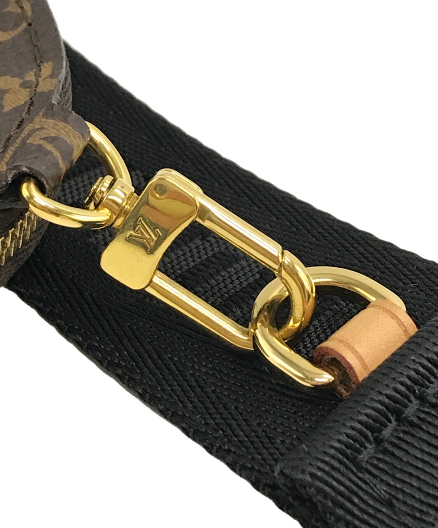 [Pre-owned] LOUIS VUITTON Shoulder strap (width 4CM) J02493 Monogram J02493