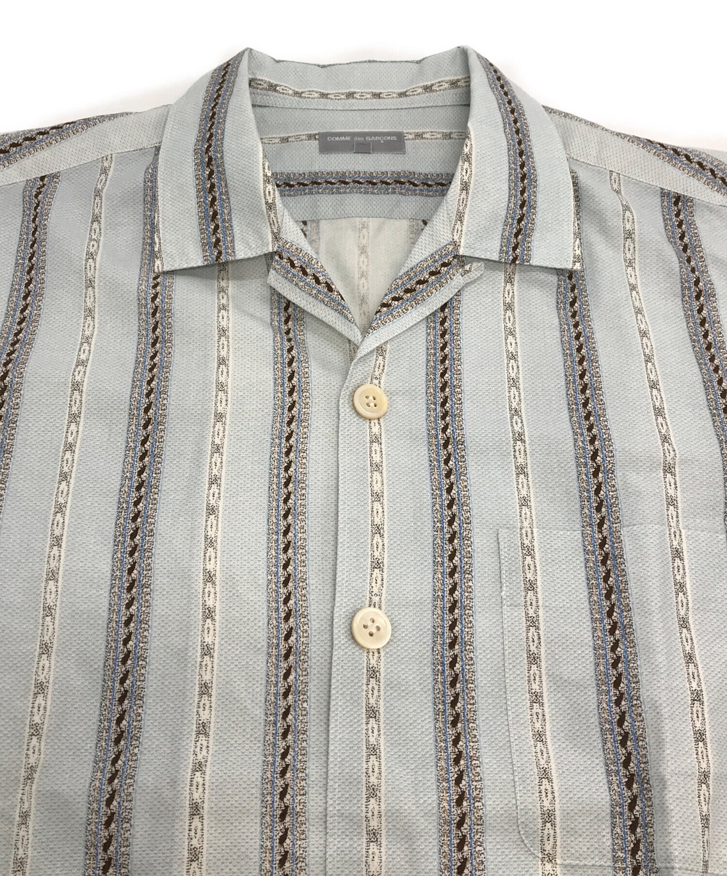 [Pre-owned] COMME des GARCONS HOMME Open collar shirt / Long sleeve shirt / HI-B012 / AD2002 / Archive / COMME des GARCONS HOMME HI-B012