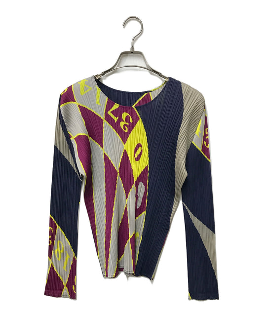 [Pre-owned] PLEATS PLEASE Pleated cut & sewn / PP73-JK742 / Casino / Roulette / PLEATS PLEASE PP73-JK742