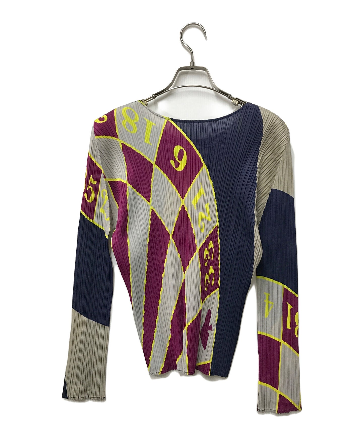 [Pre-owned] PLEATS PLEASE Pleated cut & sewn / PP73-JK742 / Casino / Roulette / PLEATS PLEASE PP73-JK742