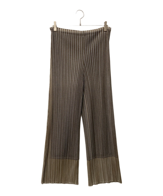 [Pre-owned] PLEATS PLEASE All-over pattern mesh pleated pants PP14-JF164 PP14-JF164