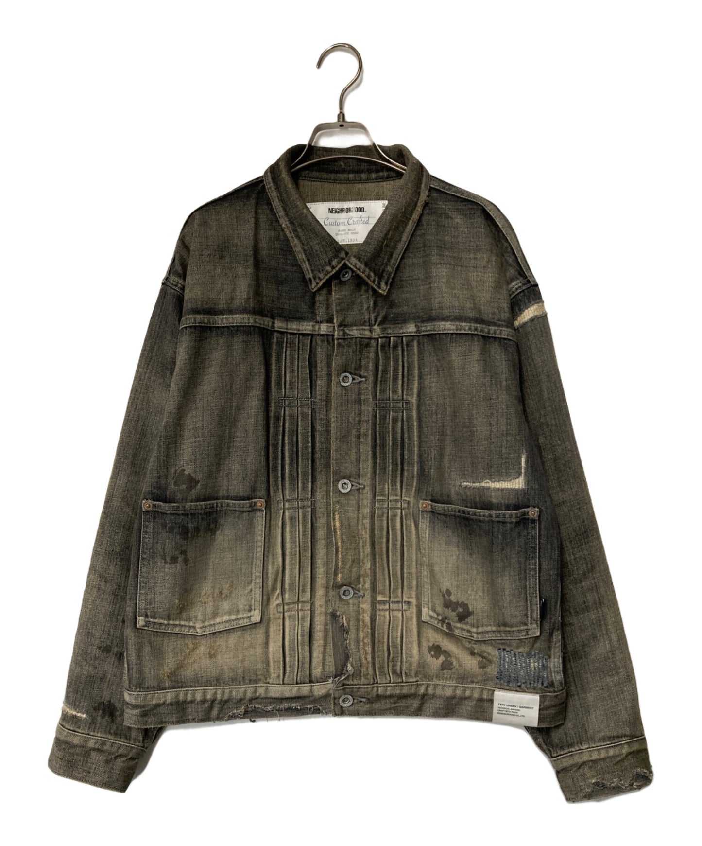 [Pre-owned] NEIGHBORHOOD savage denim type-1 jacket mod savage denim type-1 jacket 251XBNH-JKM01
