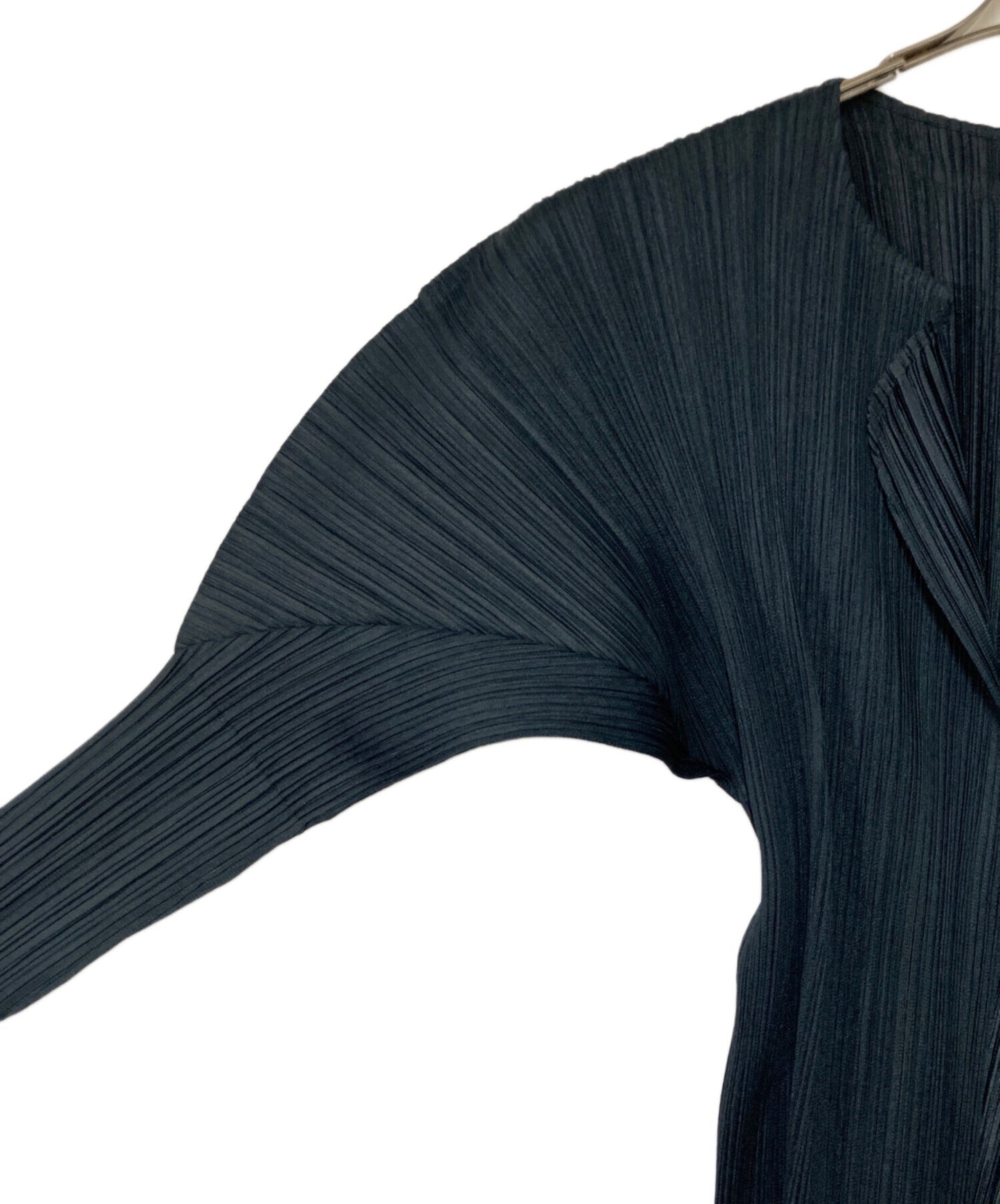 [Pre-owned] PLEATS PLEASE Pleated Cardigan ISSEYMIYAKE ISSEY MIYAKE Made in Japan PP05-JD501 PP05-JD501