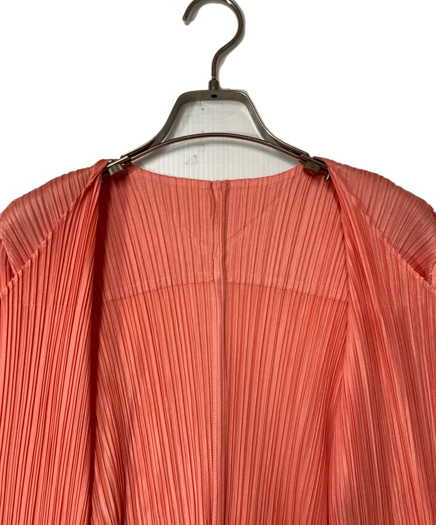 [Pre-owned] PLEATS PLEASE Pleated Long Cardigan V-Neck Cardigan Topper Cardigan PP33JA142 PP33JA142