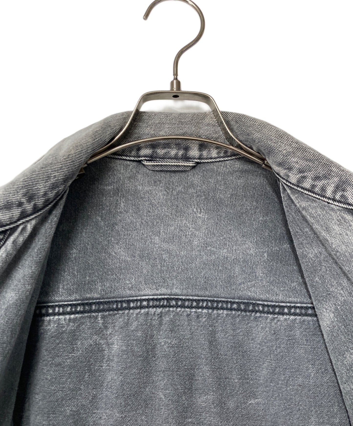 [Pre-owned] Maison MIHARA YASUHIRO Cache-coeur loose denim blouson denim jacket double pockets G-jan processed 24SS B12BL041 B12BL041