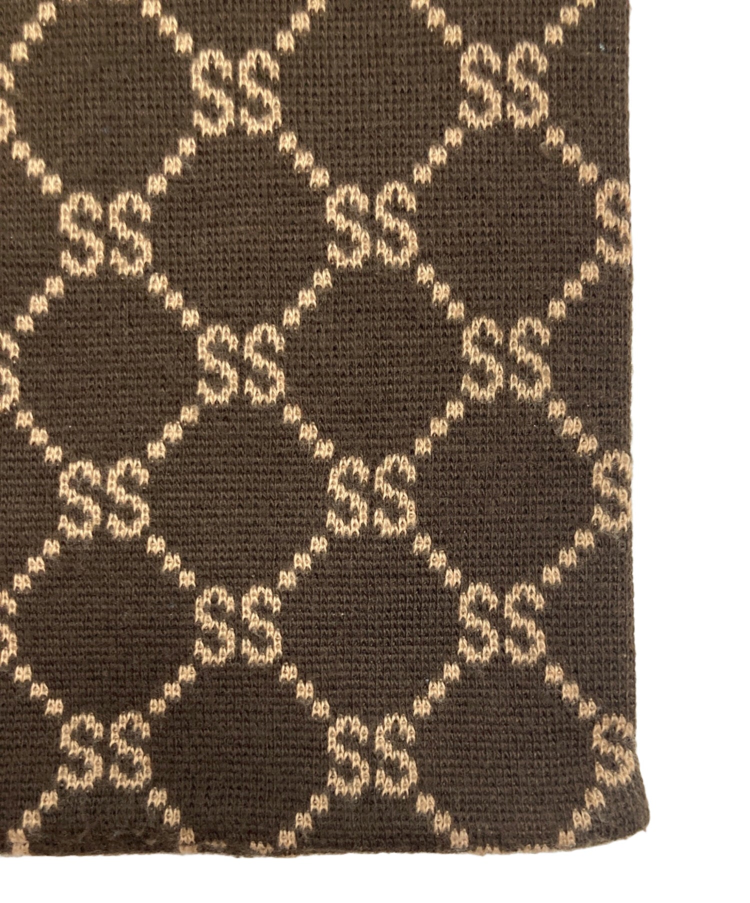 小物 90s old stussy monogram scarf Pre-owned] stussy '90s Monogram Scarf, Navy Tag – Archive Factory