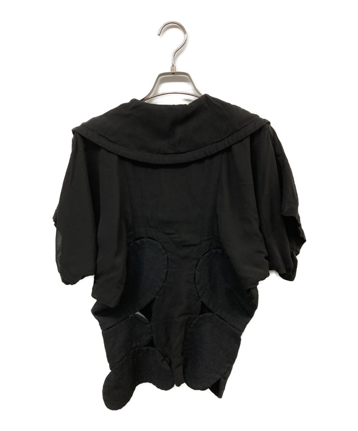 [Pre-owned] COMME des GARCONS AD2005 05SS Punk Ballerina different material parts docking zip-up blouse GO-J091