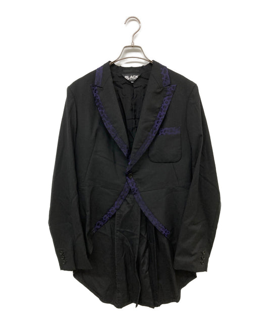[Pre-owned] BLACK COMME des GARCONS 17SS Leopard Design Tailcoat Jacket 1S-J011
