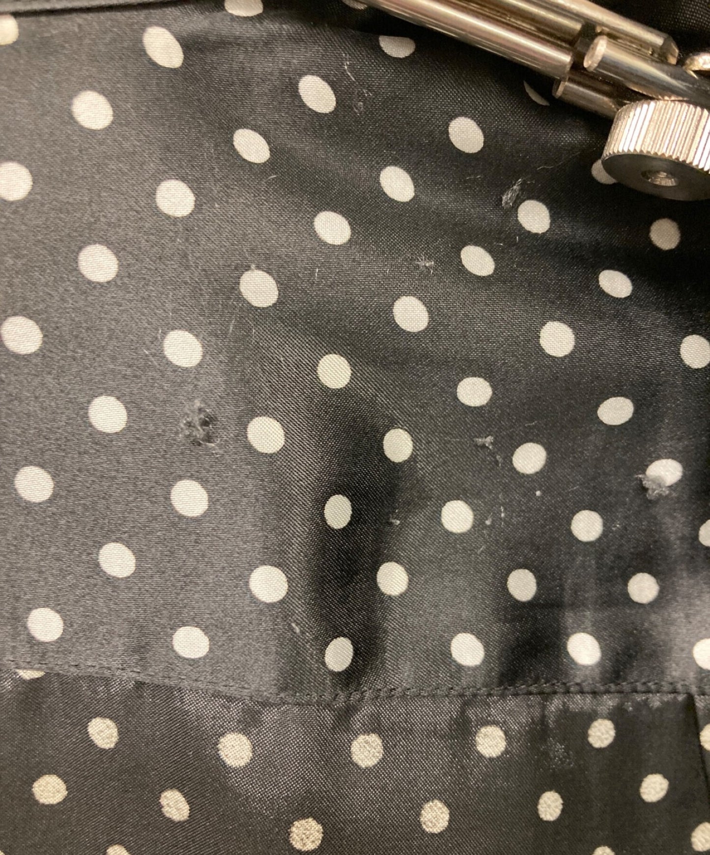 [Pre-owned] COMME des GARCONS HOMME PLUS Fur Design Polka Dot Shirt PL-B018