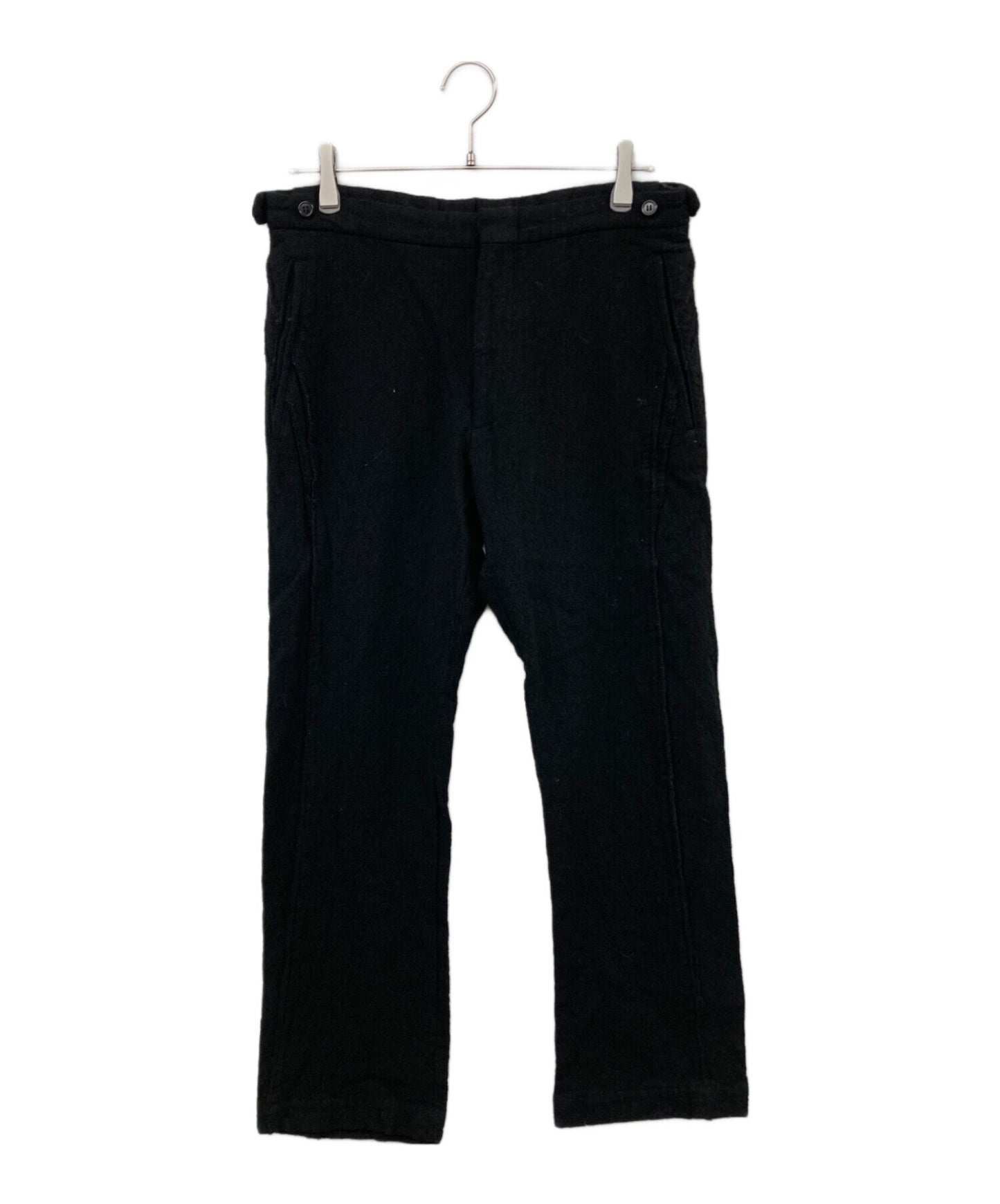 [Pre-owned] COMME des GARCONS HOMME PLUS 03AW Curved-phase wool-collared pants PK-P030