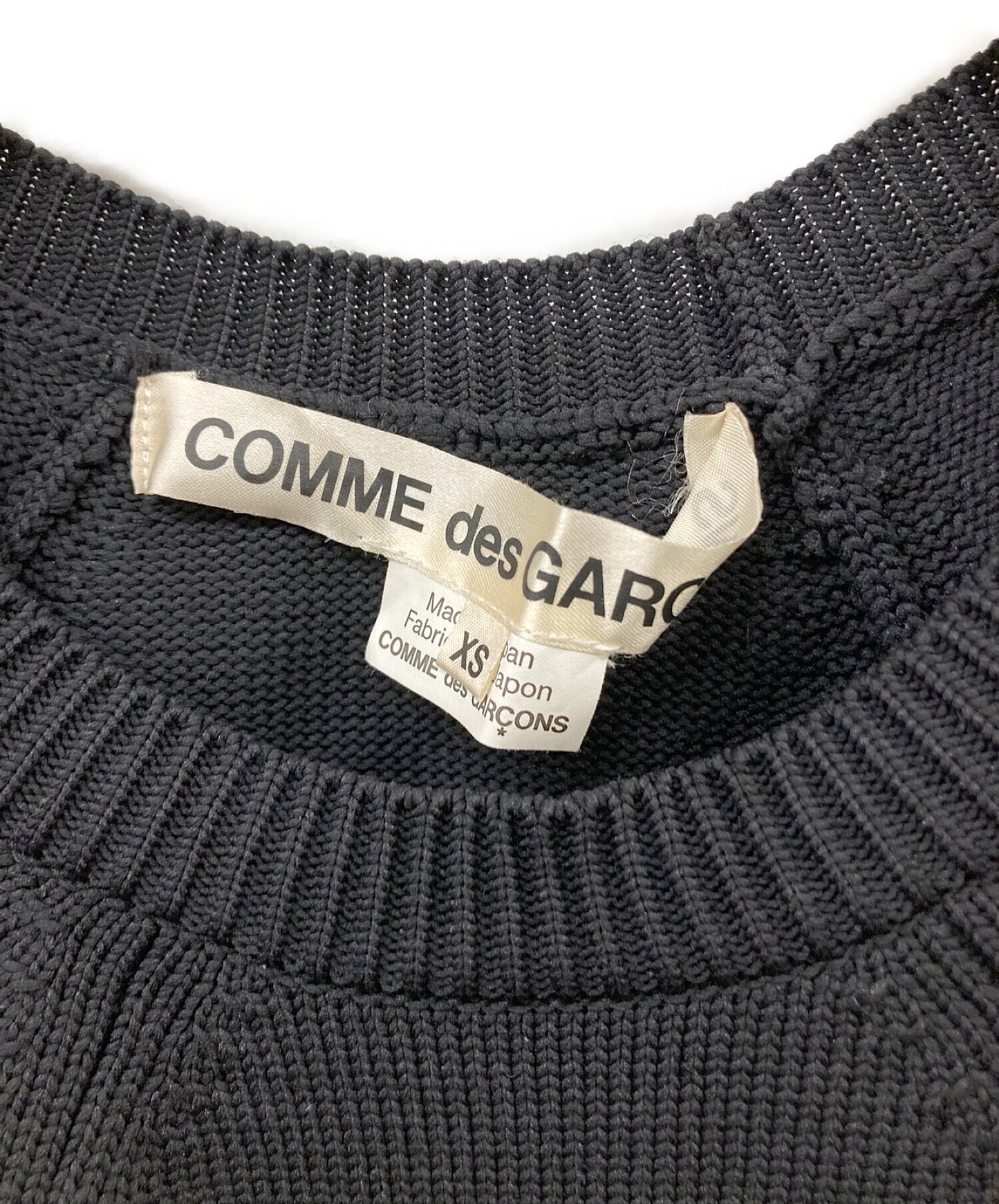 [Pre-owned] COMME des GARCONS AD2021 Deformed knit vest GH-N017