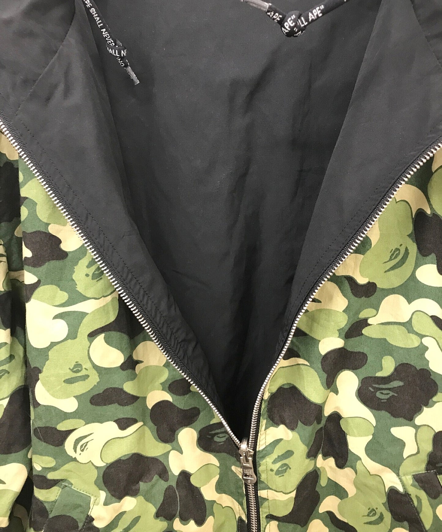 [Pre-owned] A BATHING APE A BATHING APE Salkamo Reversible Hooded Jacket