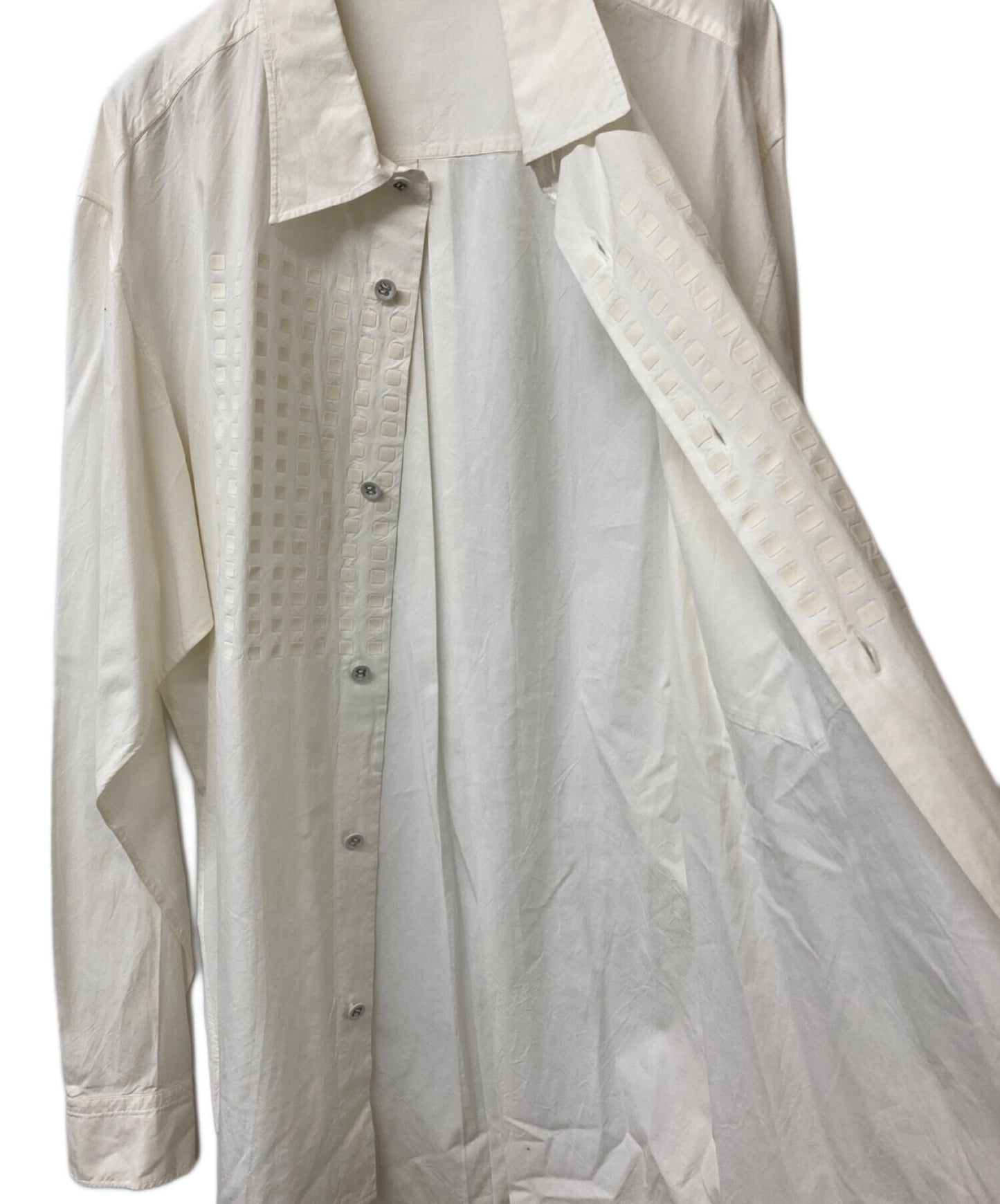 [Pre-owned] ISSEY MIYAKE MEN loose-fit old shirt ME91-FJ551