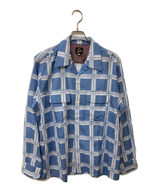 [Pre-owned] Needles Classic Shirt-R/C Lawn Cloth/Papillon Plaid MR179.