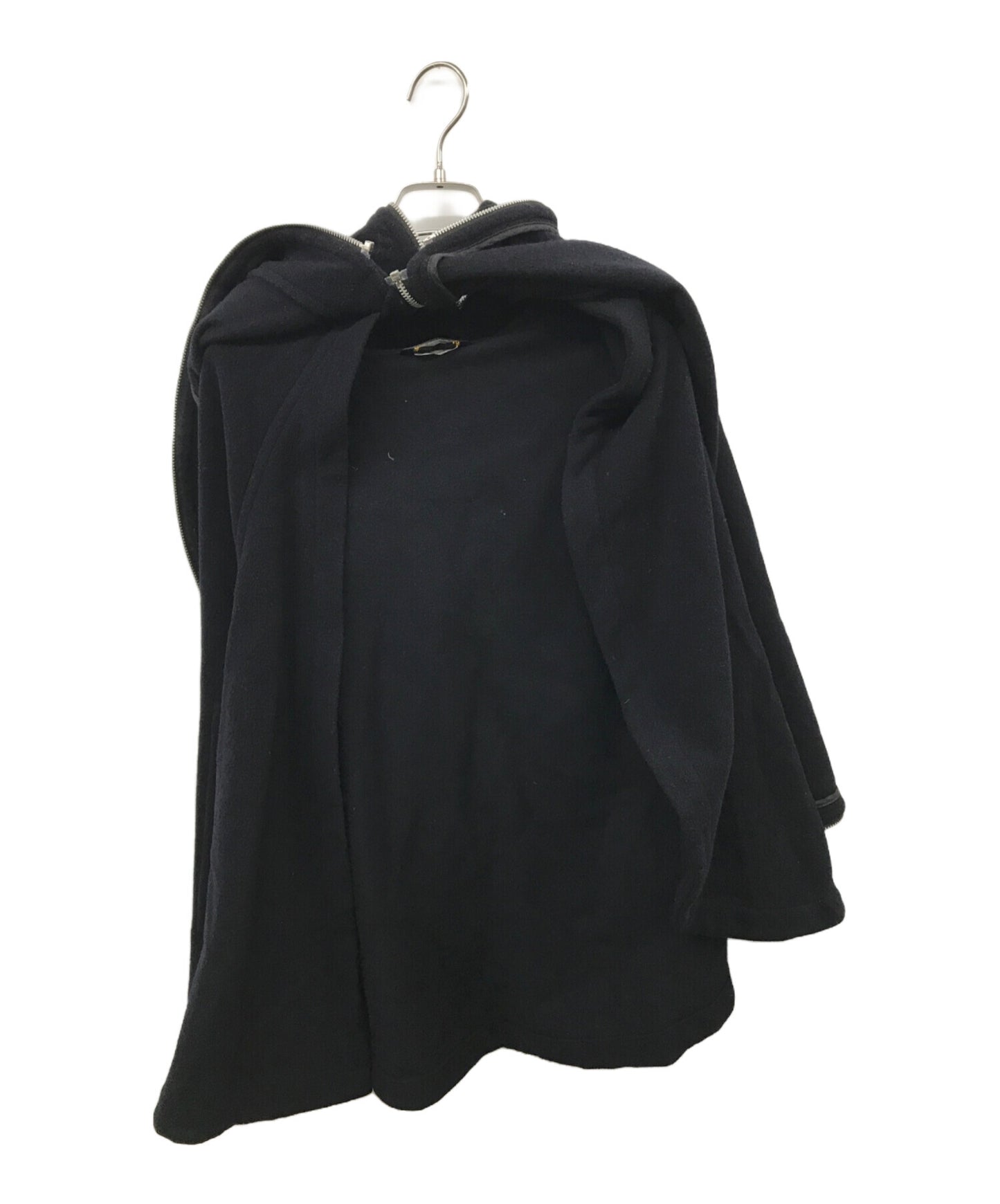 [Pre-owned] COMME des GARCONS Twist shaped zip poncho GH-J102