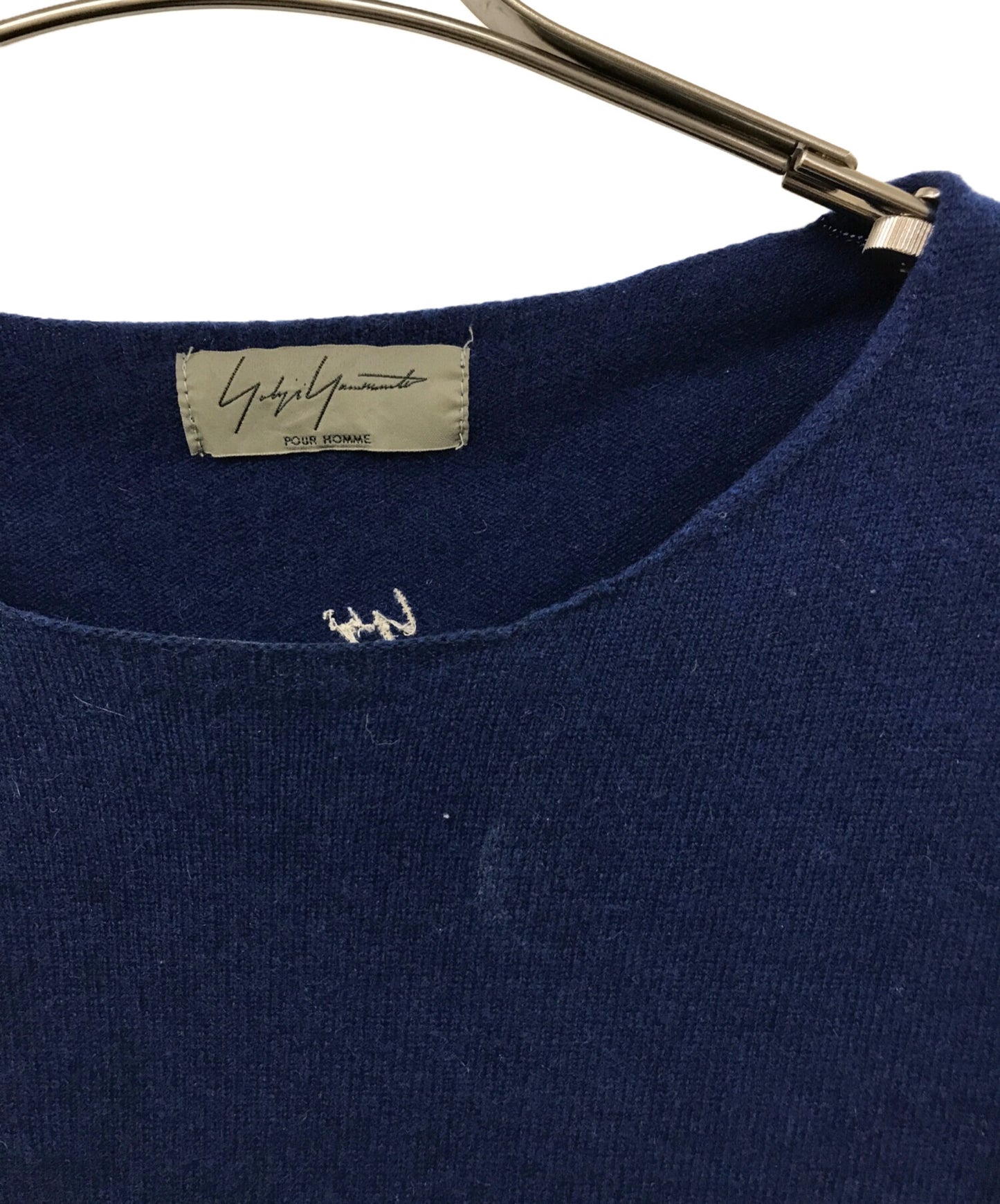 [Pre-owned] Yohji Yamamoto pour homme Bicolor Cashmere Knit HY-K92-198