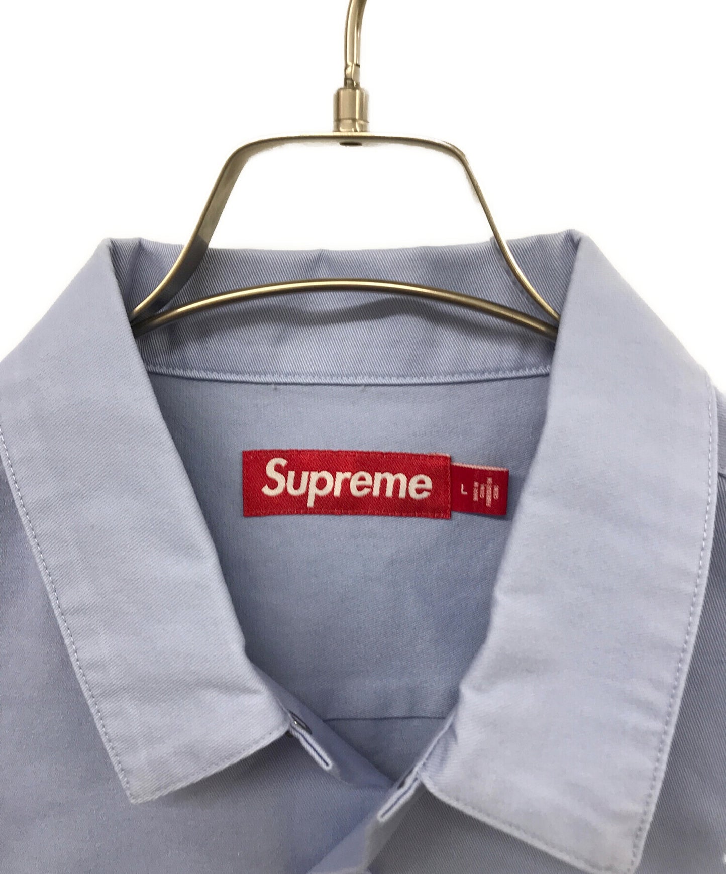 [Pre-owned] SUPREME 23AW Thermal Sleeve Work Shirt