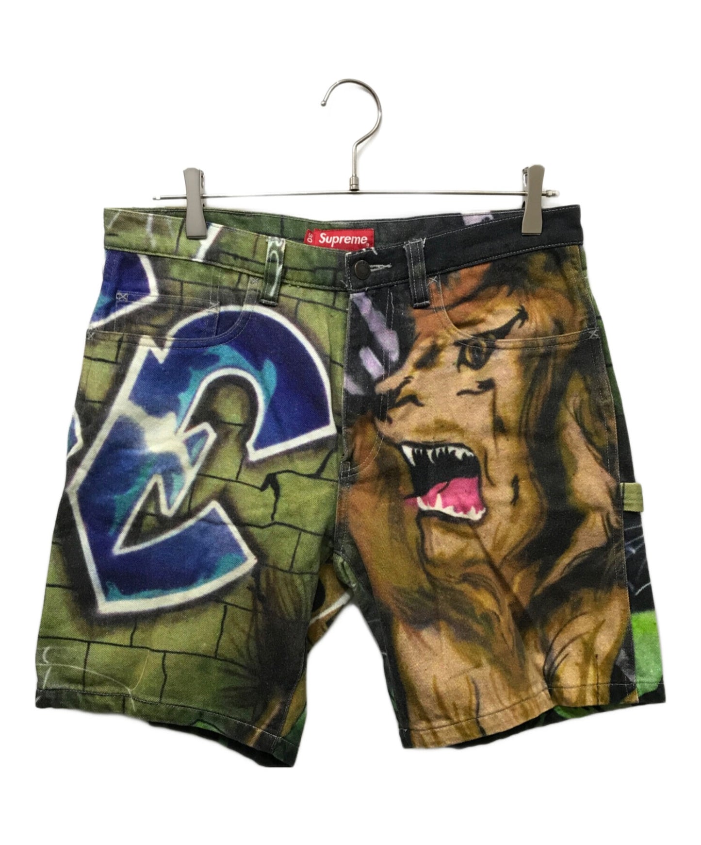 [Pre-owned] SUPREME Lion's Den Painter Short