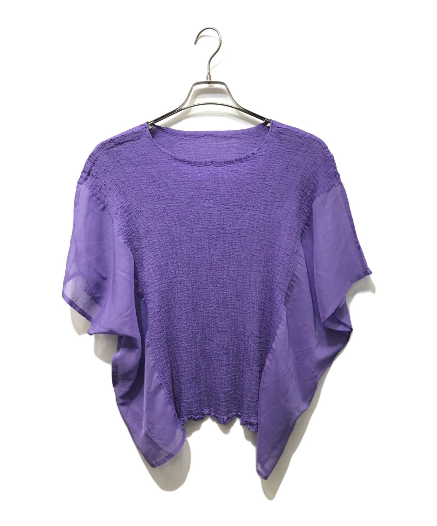 [Pre-owned] me ISSEY MIYAKE SHEER SEE-THROUGH CREPE MI41FK951