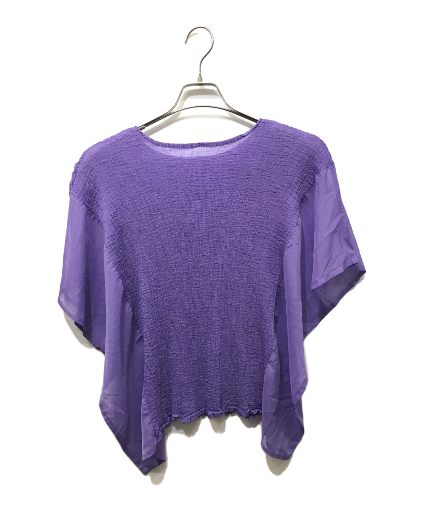 [Pre-owned] me ISSEY MIYAKE SHEER SEE-THROUGH CREPE MI41FK951