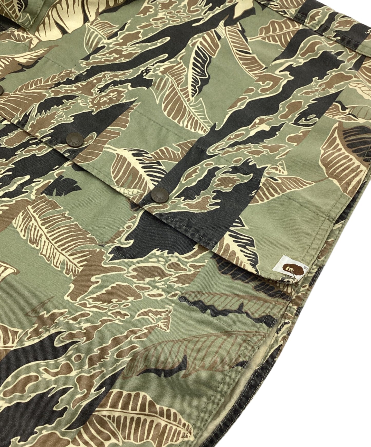 [Pre-owned] A BATHING APE Camo Military Jacket 1910-131-032