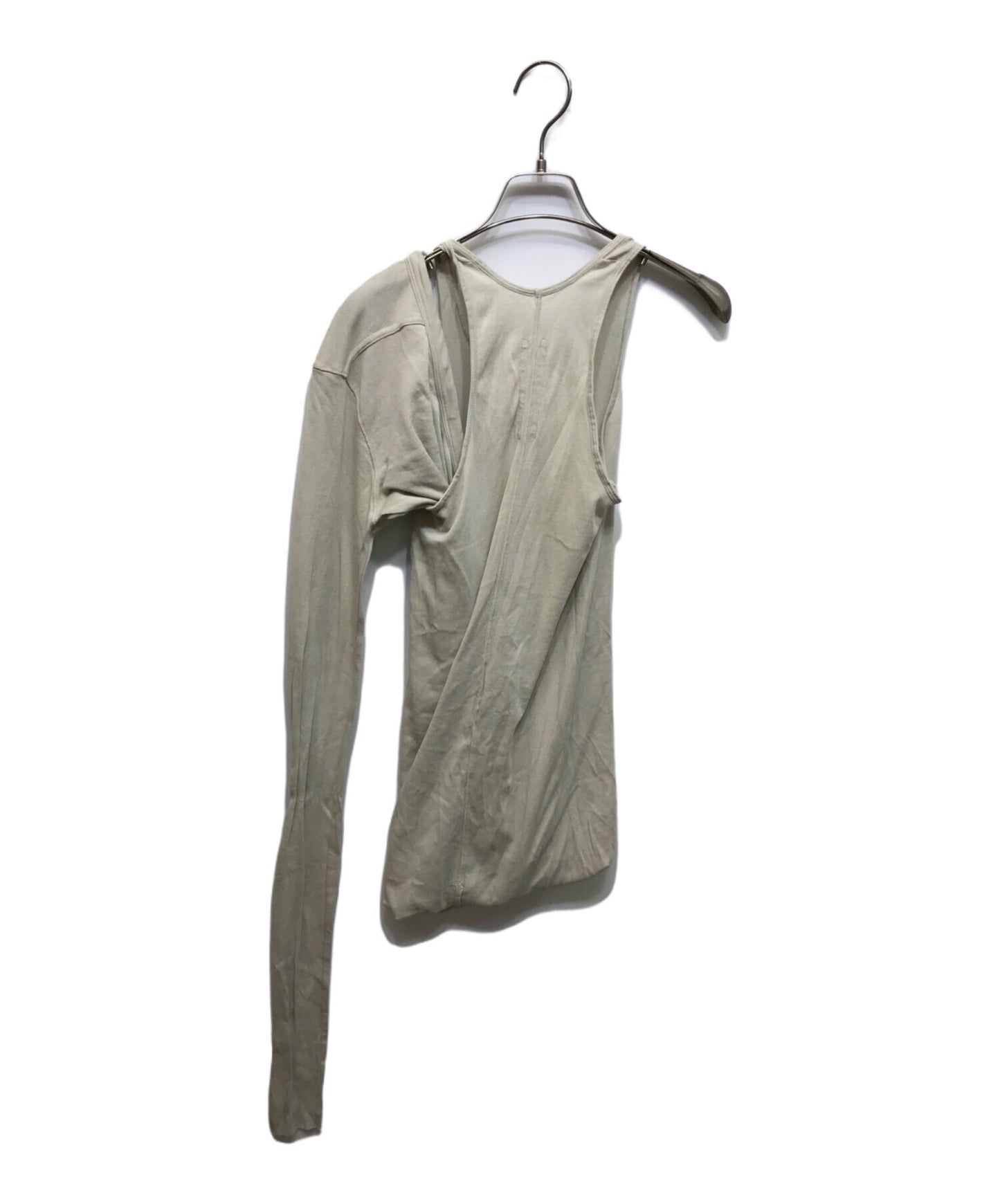 [Pre-owned] RICK OWENS Ziggy Banana One Shoulder Top RP01C5214-RD