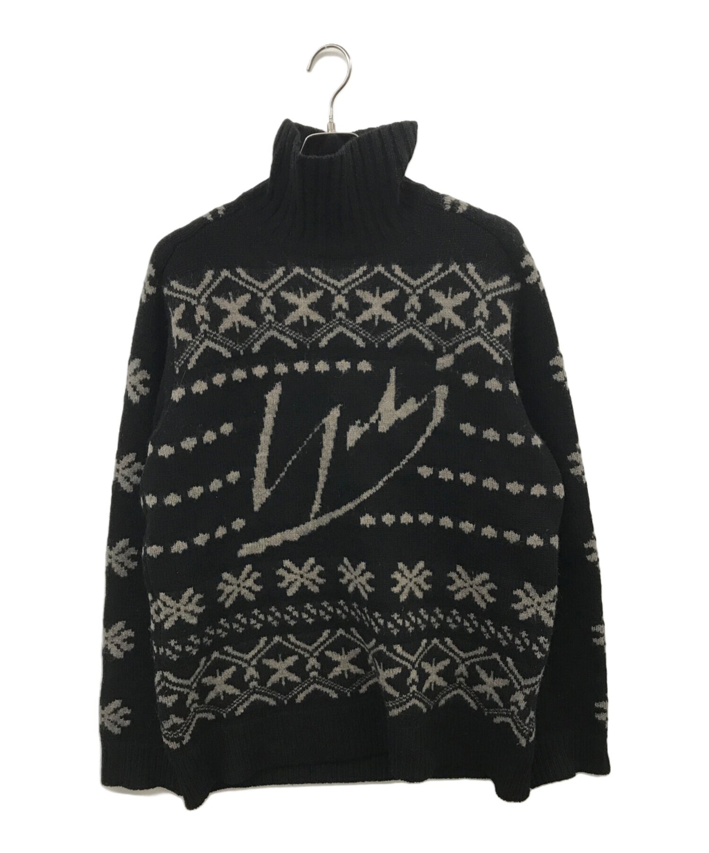 [Pre-owned] Yohji Yamamoto pour homme Native Knit Sweater HK-K43-831