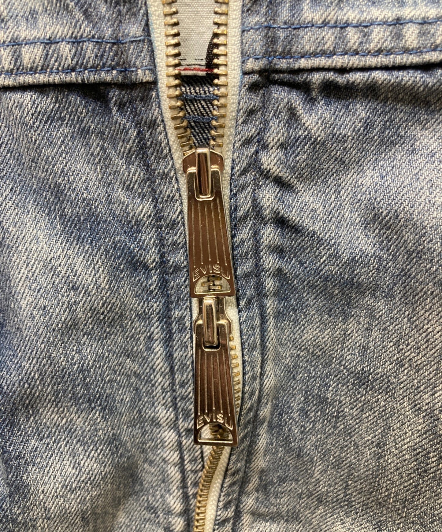 [Pre-owned] EVISU Fisherman's Buddha Head Laser Printed Loose Fit Hooded Denim Jacket 2ESHTM5DJ1034LFDN