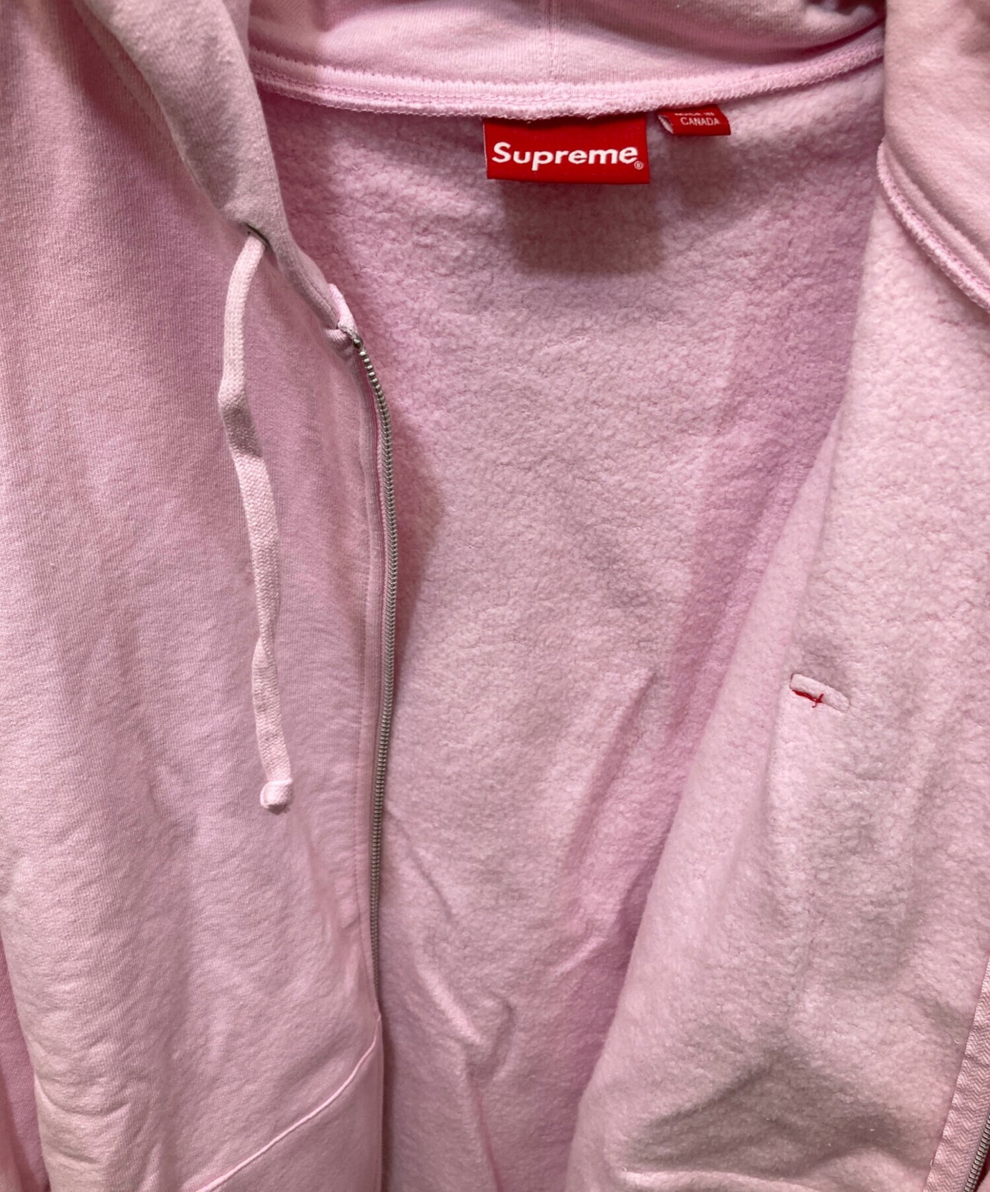 [Pre-owned] SUPREME Small Box Zip Up Hooded Sweatshirt